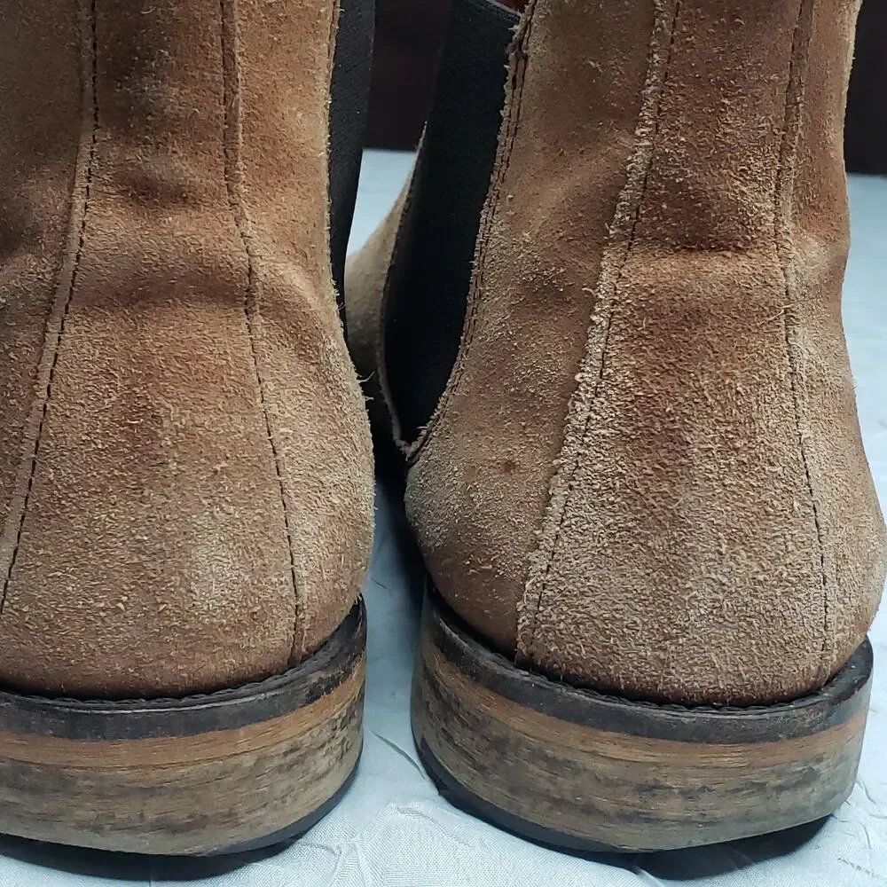 Wolverine Montague 1000 Mile Womens Chelsea Boot Brown Suede W40162 Size 10 - Picture 4 of 8